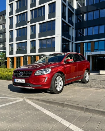 Volvo XC 60 cena 96999 przebieg: 144500, rok produkcji 2017 z Wrocław małe 137